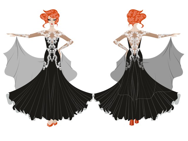 couture sketch